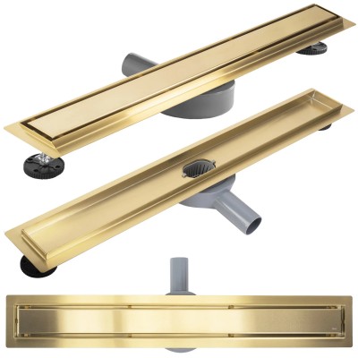 Трап душевой Rea Neox Pro Matt Gold